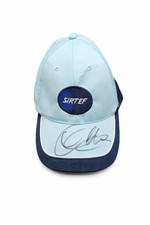 SIRTEF Hat Autographed by Mario Cipollini - Cycling Memorabilia