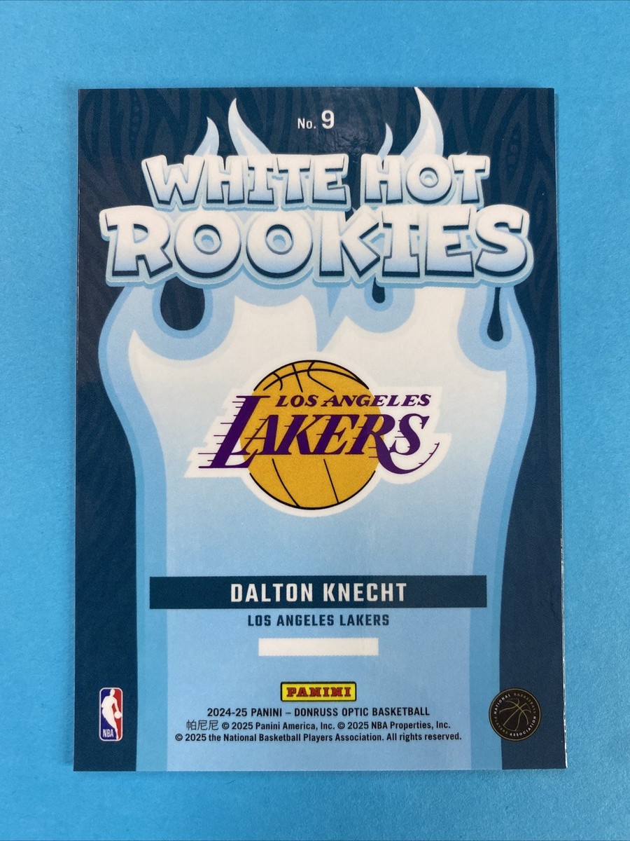 2024-25 Donruss Optic Basketball White Hot Rookies Dalton Knecht