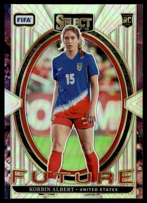 2024 Panini Select FIFA Future Silver Korbin Albert RC #23 B