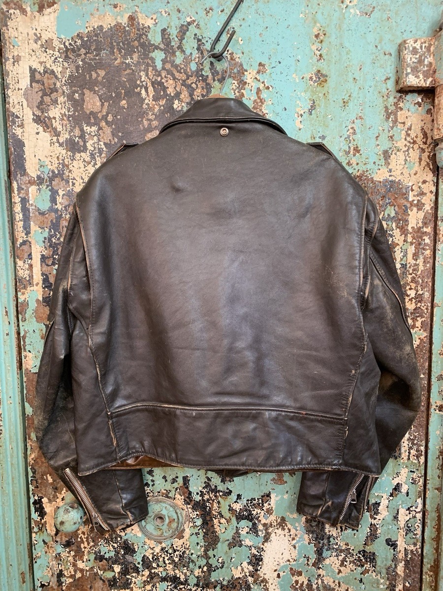 vintage leather jacket 1950s1960s　襤褸 $_12.JPG?set_id=880000500F