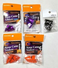 Tiprun G-Crack Nose Cone Sinker 15g/25g/30g/50g for Shore & Boat Eging