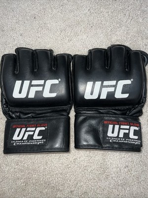 Men's UFC Black Official Pro Fight Glove Ultimate Fighting Size