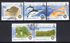 Tristan da Cunha 2005 Islands - Inaccessible Island set Used (SG 828-832)