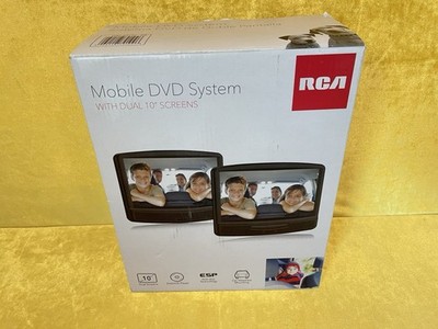 RCA Mobile DVD System 10  Dual screenPortable Car DVD/CD Player Brand New in Box