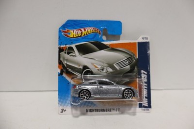 Hot Wheels Silver Infiniti G37 114/244 Short Card RARE | eBay