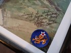 Historical Collectible  WWII Flying Tigers pilot autographed poster — photo 2