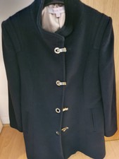 Jacques Vert Coat New Size 14 Cachemire And Wool