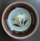 Vtg Stangl Pottery Golden Harvest 8” Pasta / Serving Bowl Hand Painted Trenton