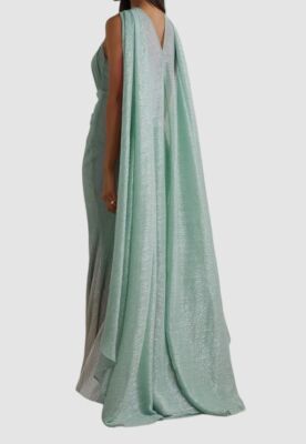 $3709 Talbot Runhof Women's Green Sleeveless Cape Gown Dress Size 46 | eBay $3709 Talbot Runhof Women's Green Sleeveless Cape Gown Dress Size 46 | eBay