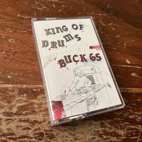 Buck 65 - King Of Drums (2022) Cassette Tape Anticon Defjux Hip Hop Rap Breaks
