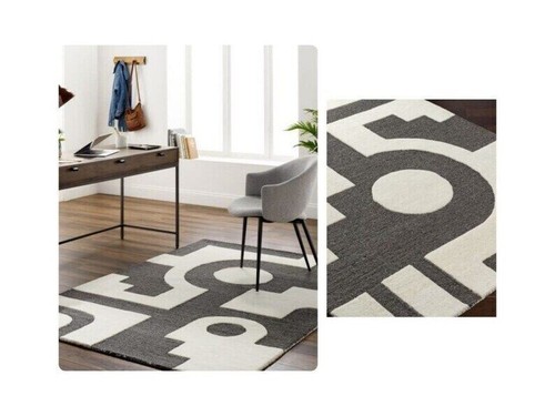 hand Tufted 100% Wool & Viscose Modern Hand Tufted Carpet for living room Rug - Picture 2 of 4