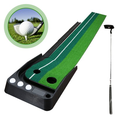 Golf Puttingmatte Minigolffan Golf Putting Matte Indoor Golf Übungsmatte 2.5m