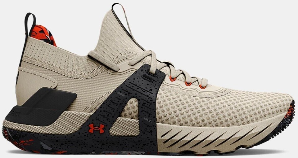 Under Armour Project Rock 4 Shoes Men’s Size 9, Color: Marble - The Rock Fitness shoes Under Armour UA Project Rock 4 Marble-WHT  main image 2