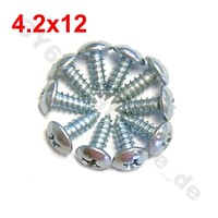 10X Blech Schraube 4.2X12 Z.B. FüR Peugeot Speedfight Elystar Vivacity Elyseo 2T