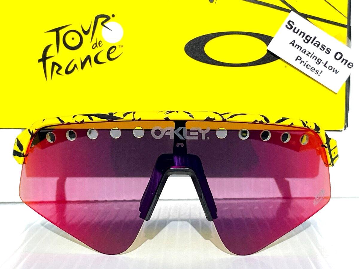 Oakley SUTRO Lite Sweep TOUR DE FRANCE Splatter PRIZM Road Lens Oakley SUTRO Lite Sweep TOUR DE FRANCE Splatter PRIZM Road Lens
