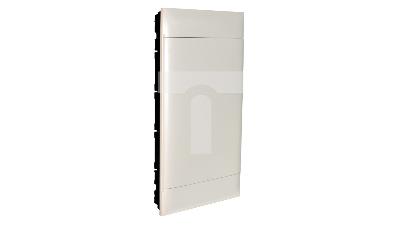 PRACTIBOX S flush-mounted modular switchboard 4x18 white doors 137369 /T2UK