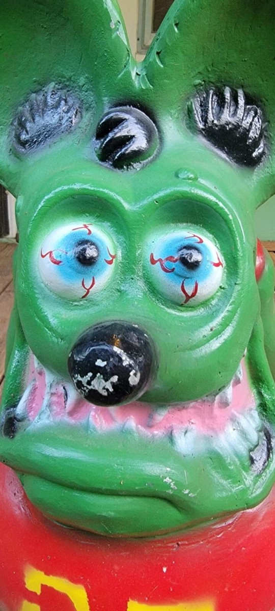 Rat Fink キャラクターノッディングドール 2体セット ラットフィンク ボビングヘッド ガレージ 【RAT FINK】【FUNKO