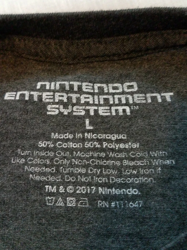 Camiseta manga corta Nintendo Entertainment System 1985 talla L Foto 4 de 4