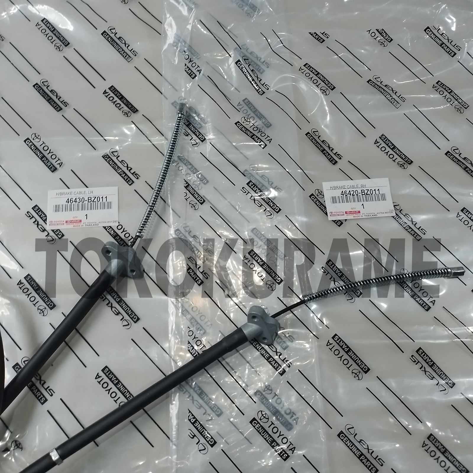 NEW TOYOTA RUSH / DAIHATSU TERIOS 2006+ HANDBRAKE PARKING CABLE RIGHT RH LH