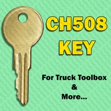 CH508 Key For Truck Tool Box and More