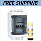 60 Amp Electrical Power Distribution Box with Large Wiring Space - Solar Ready