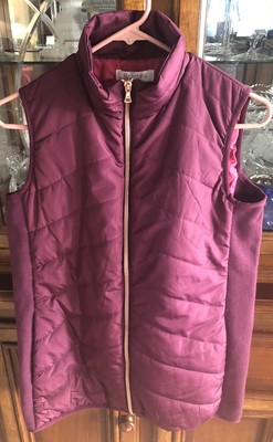 maternity puffer vest