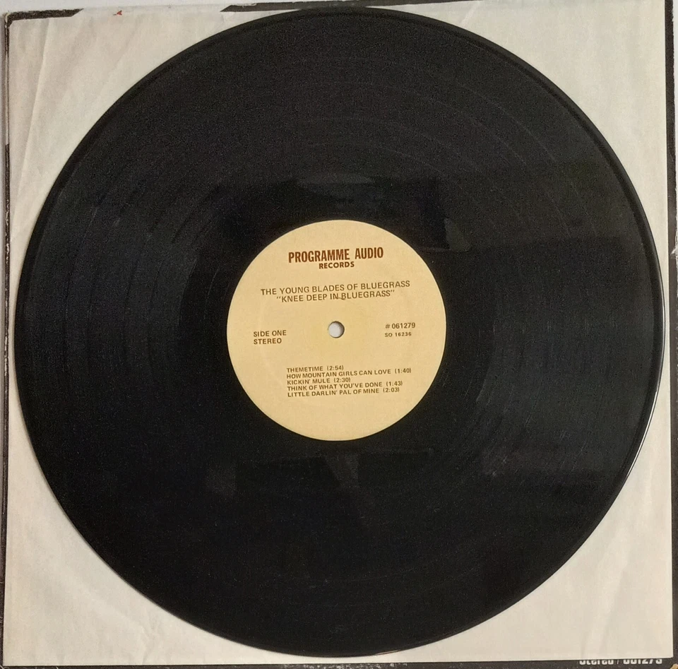 Young Blades of Bluegrass - Knee Deep In Bluegrass (Vinyl LP) Programme Audio Foto 3 de 4