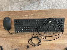 HP 310 Black Wired Keyboard and Mouse Fully functional 