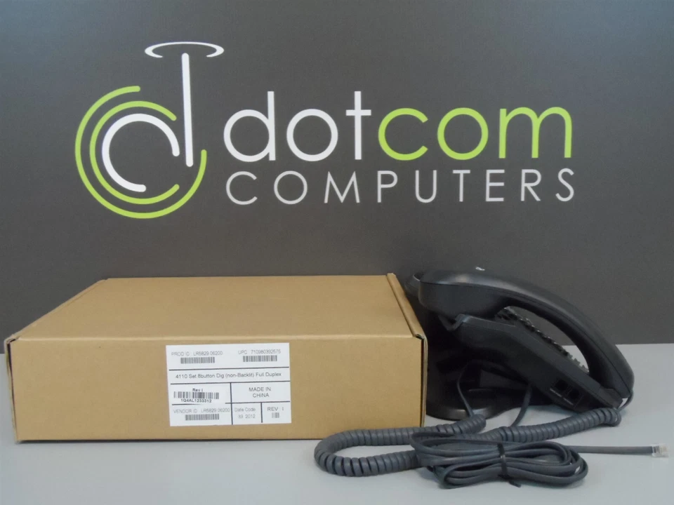 Mitel Inter-tel Encore New 4110 618.5115 8 Button Full Duplex Phone LR5829.06200 - Image 2 of 4