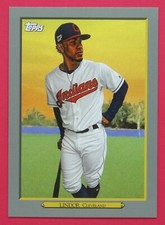 2020 Topps Series 1 Francisco Lindor Turkey Red Boxtopper 3.25
