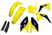 Set Plastics Motorradverkleidungen Full Suzuki Rmz 250 2010 - 2018 Ufo Plast >