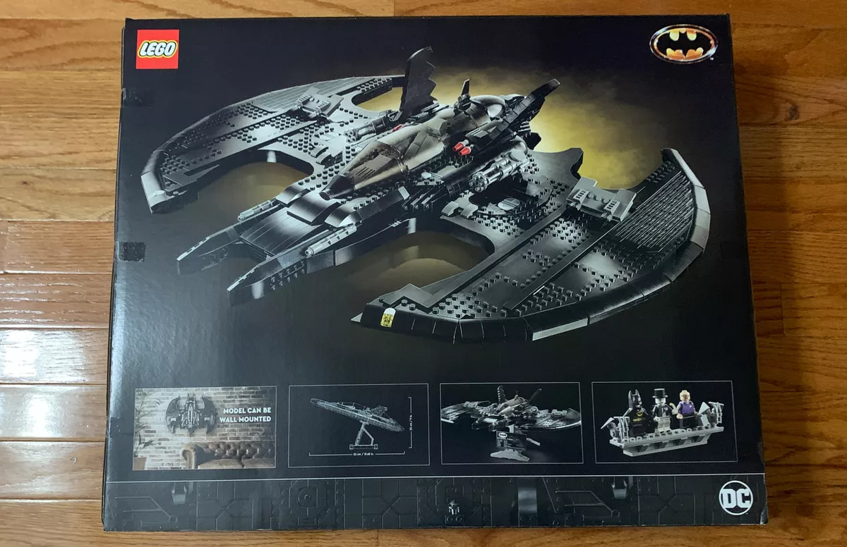 LEGO DC Batman 1989 Batwing 76161 Displayable Model with a