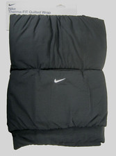 Nike Tech Pack Quilted Wrap Therma-FIT Scarf Black / White Unisex NWT