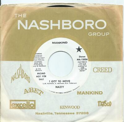 Nazty:I got to move/Maybe your baby:US Mankind:DJ