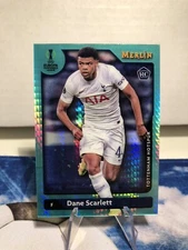 Topps Merlin Chrome 2022 UCL Aqua Prizm Dane Scarlett Rookie RC Spurs