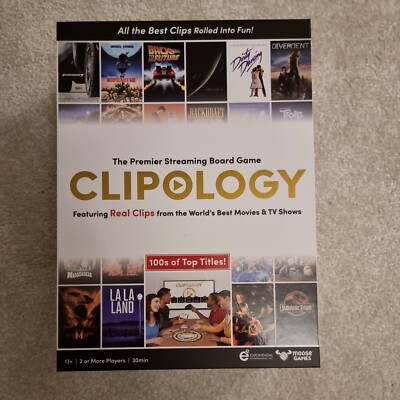 Clipology Das erste Streaming Brettspiel mit Tausenden von Quizfragen & Video 