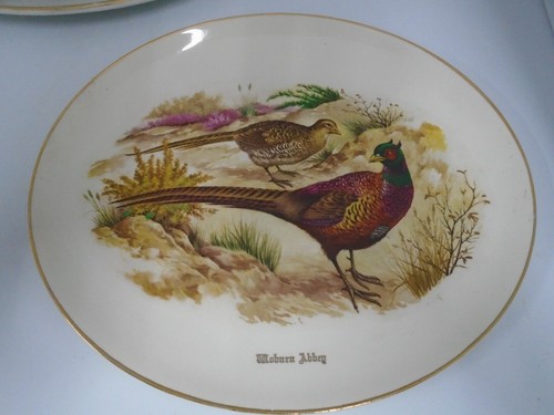 Harry Hancock Tunstall Ltd., Staffordshire, Jagdszene ovale Platte + eine andere - Bild 3 von 9