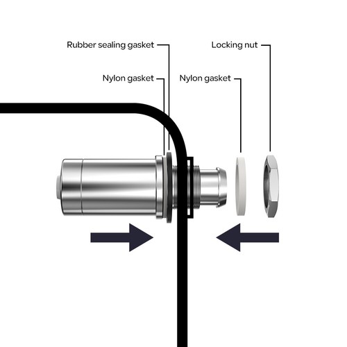 Truck SUV Car Gas Tank Fill Neck Repair Kit Fix For Chevrolet GMC GM