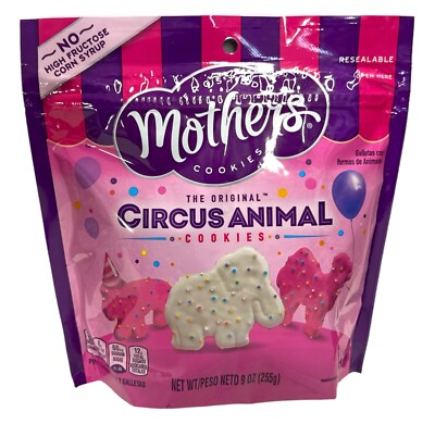 Mothers The Original Frosted Circus Animal Cookies 9 oz