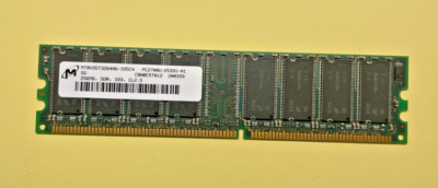 Micron 256MB DDR PC2700 CL2.5 Memory Module   MT8VDDT3264AG-335C4