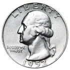 1952-D Washington Quarter Better Grade Complete Your Album! SILVER!