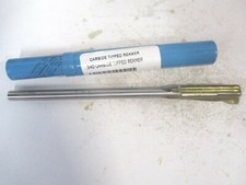 (2400-340) 0.34" x 1-1/2" x 6" Straight Shank Carbide-Tipped 8Fl Chucking Reamer