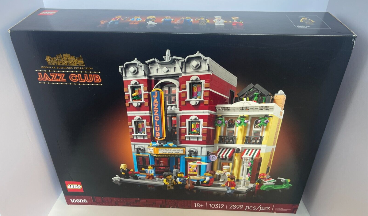 LEGO Icons Jazz Club 10312 Building Set Musicians Music Venue 8