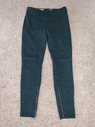 Letterpress Green Casual Pants Jeans 