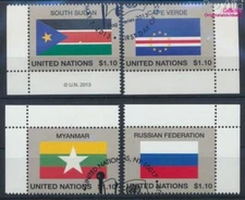 UN - New York 1344-1347 (complete issue) fine used / cancelled 2013 Fl (10077083
