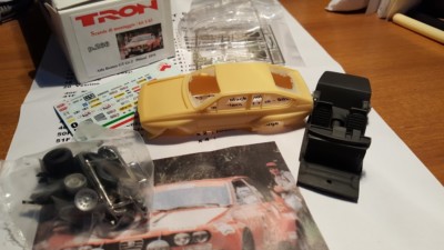 Kit Maquette Alfa Romeo Alfetta Gr.2 N°6, Monza 1974 – Tron Model Kit 1/43 (résine)
