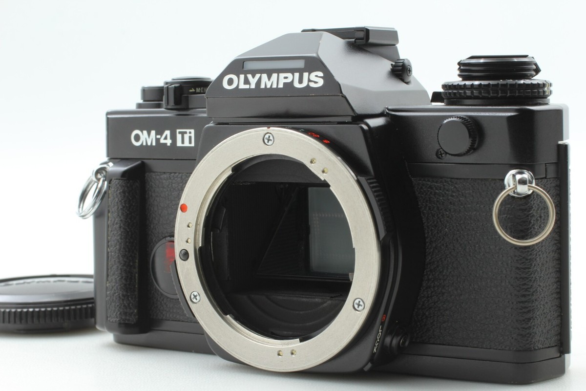 Olympus OM-4Ti Black FilmCamera 50mmf1.4