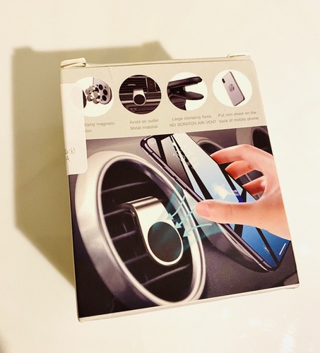 Magnetic Mobile Phone Mount Magnet Holder Car Dashboard Air Vent Stand Bracket - Picture 8 of 10