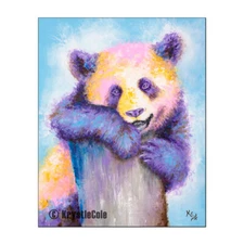 Panda Art Print by Krystle Cole