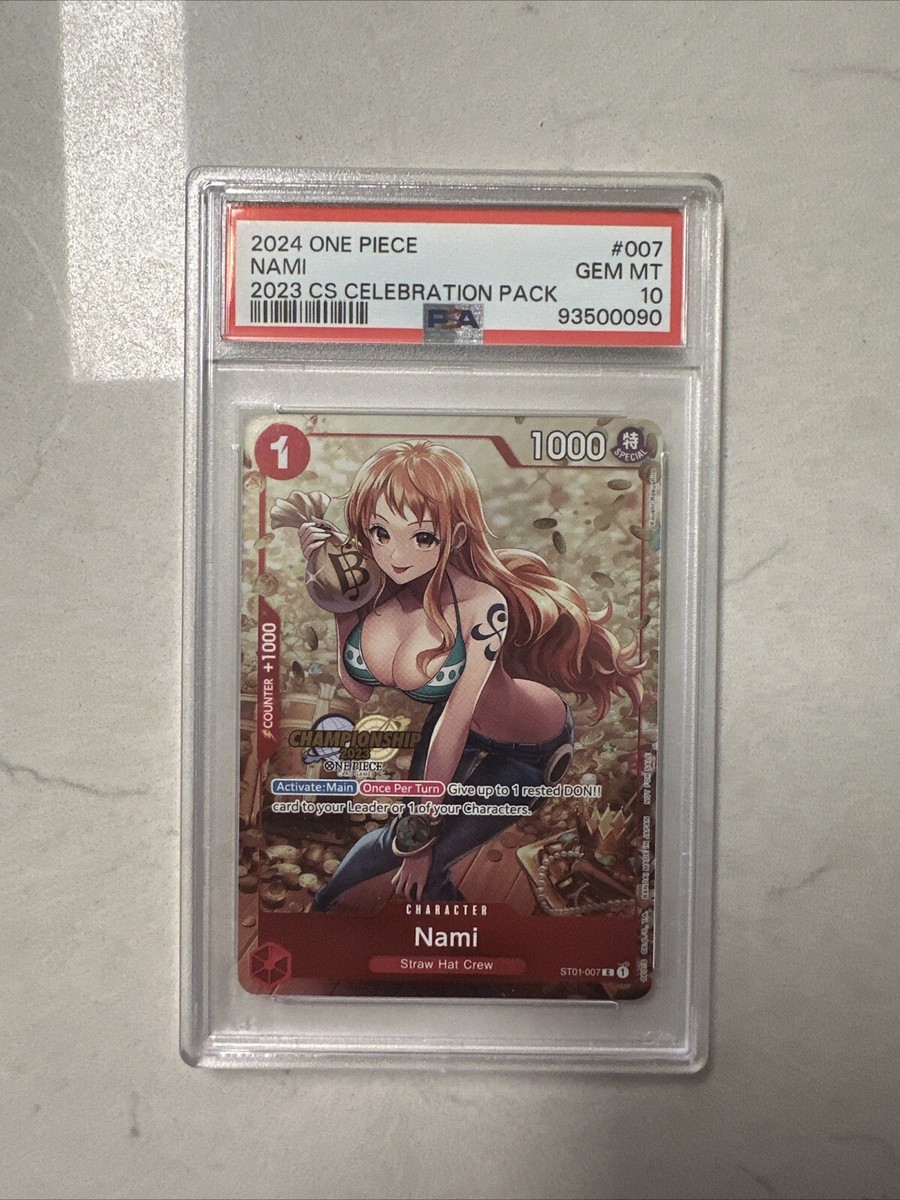 PSA 10 Nami Championship 2023 CS Celebration Pack ST01-007 PSA 10 Nami Championship 2023 CS Celebration Pack ST01-007